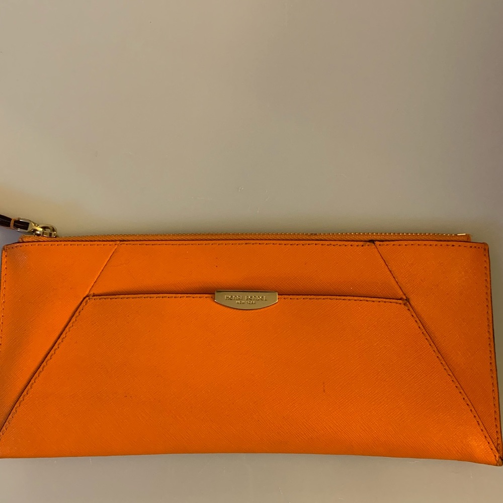 Henri Bendel N. Y. Leather Wristlet